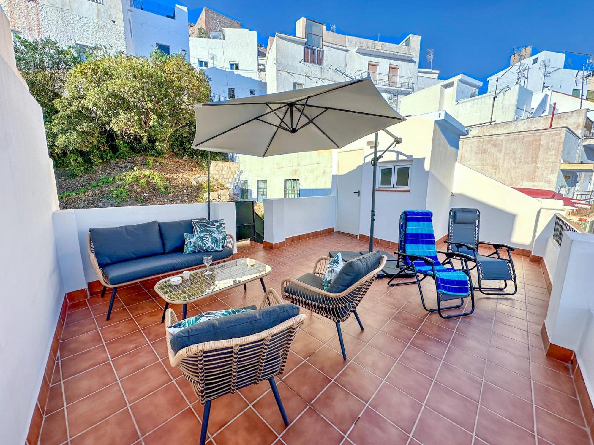 Вилла Casa Con Terraza Y Patio Privado En Салобрения Экстерьер фото